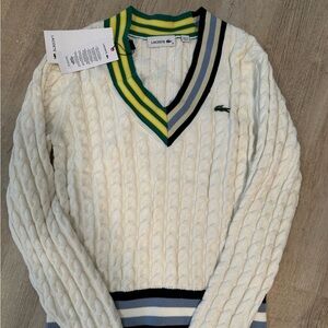 NWT Lacoste Sweater